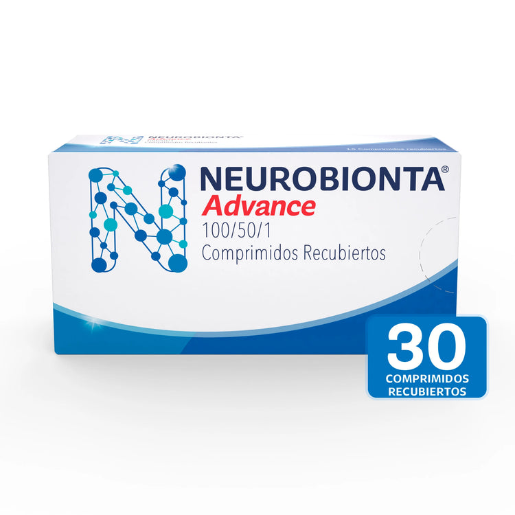 Neurobionta Advance 100/50/1 30 comprimidos recubiertos