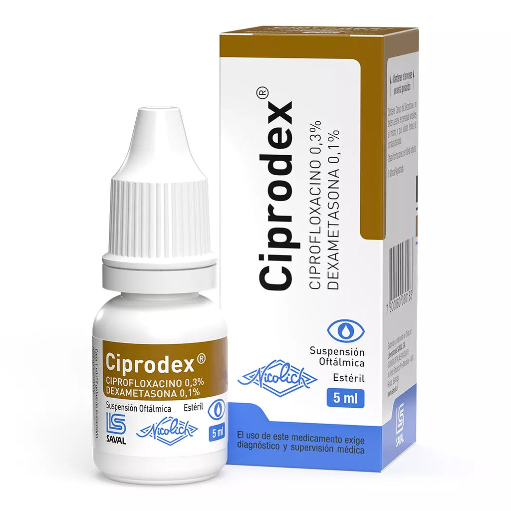 CIPRODEX SOL.OFT.5ML.