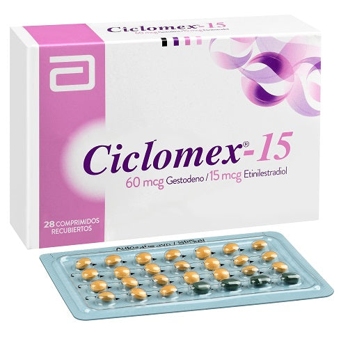 Ciclomex 15 x 28 comprimidos recubiertos