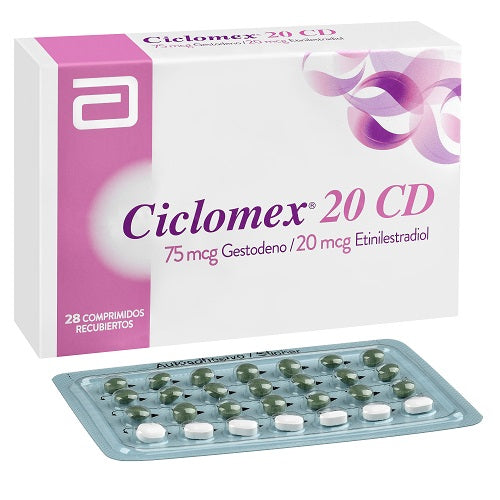 Ciclomex 20 CD x 28 comprimidos recubiertos