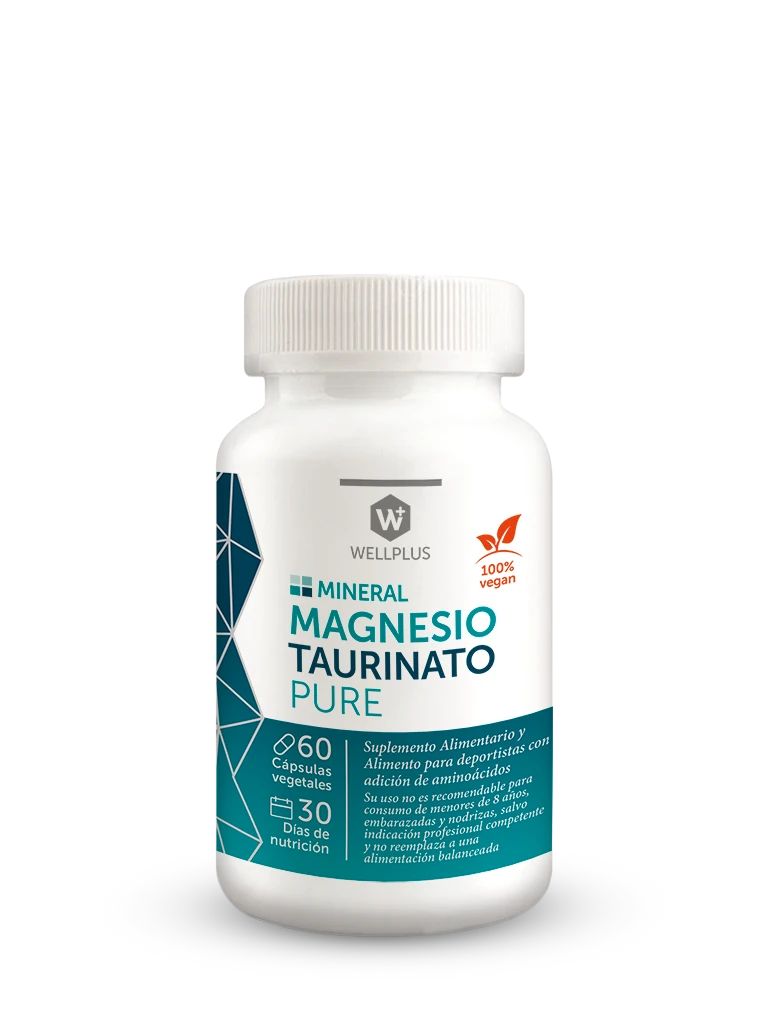 W.P Magnesio Taurinato Pure 60 cápsulas