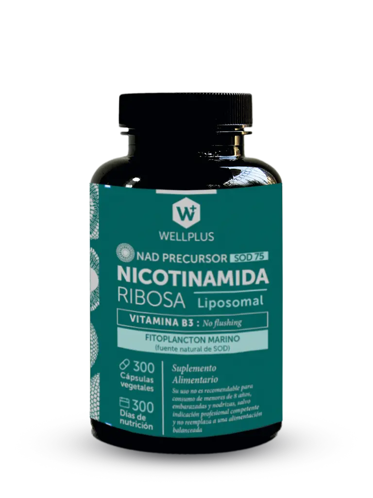 W.P Nicotinamida Ribosa Liposomal 300 cápsulas