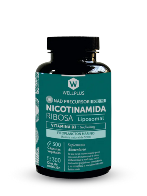 W.P Nicotinamida Ribosa Liposomal 300 cápsulas