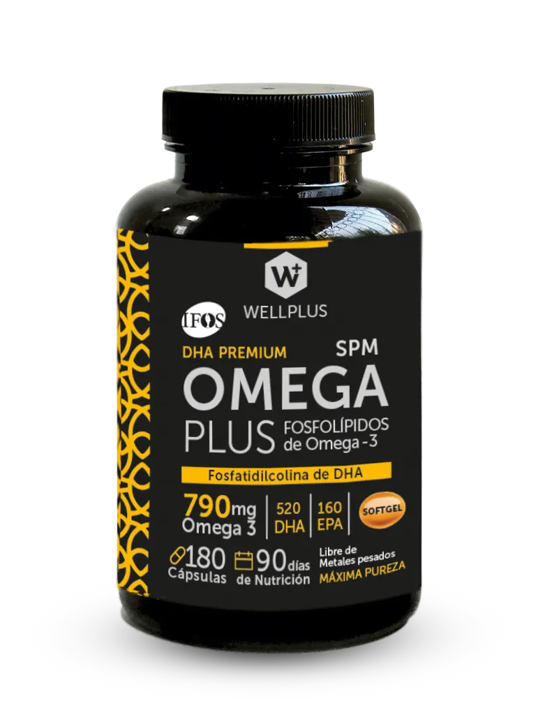 W.P Omega Plus 790mg SPM 180 Cápsulas