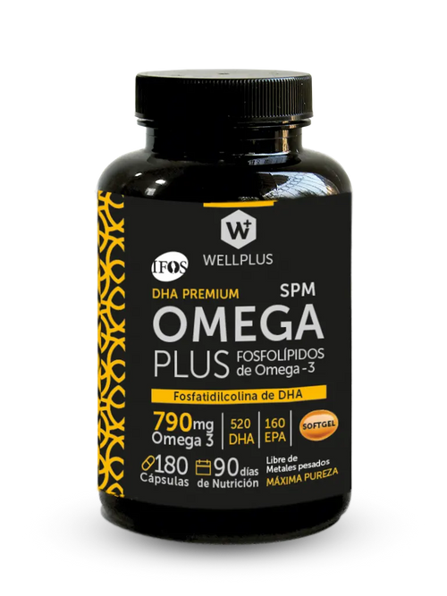 W.P Omega Plus 790mg SPM 180 Cápsulas
