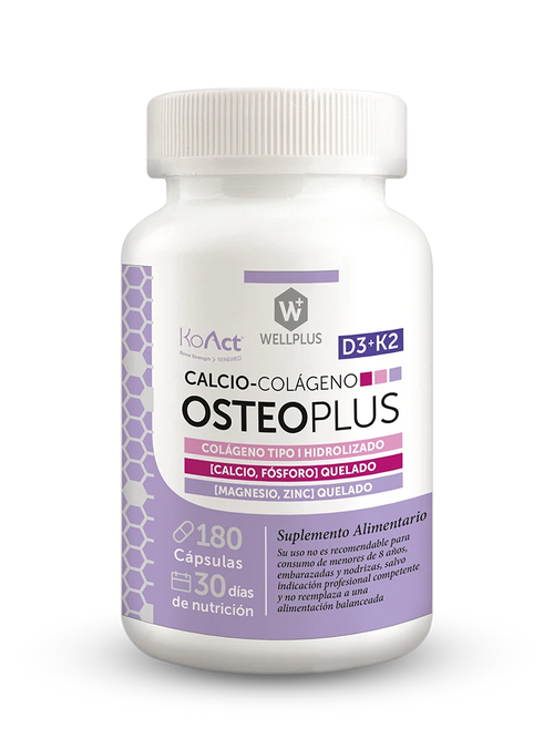 W.P Osteo Plus (D3 + K2 adicionado) 180 cápsulas