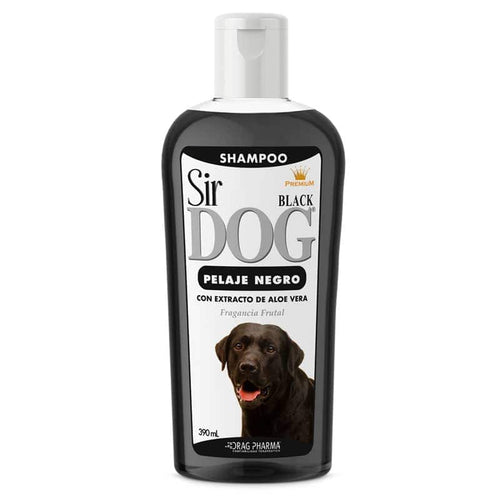 SIR DOG SH. PELO NEGRO 390ML