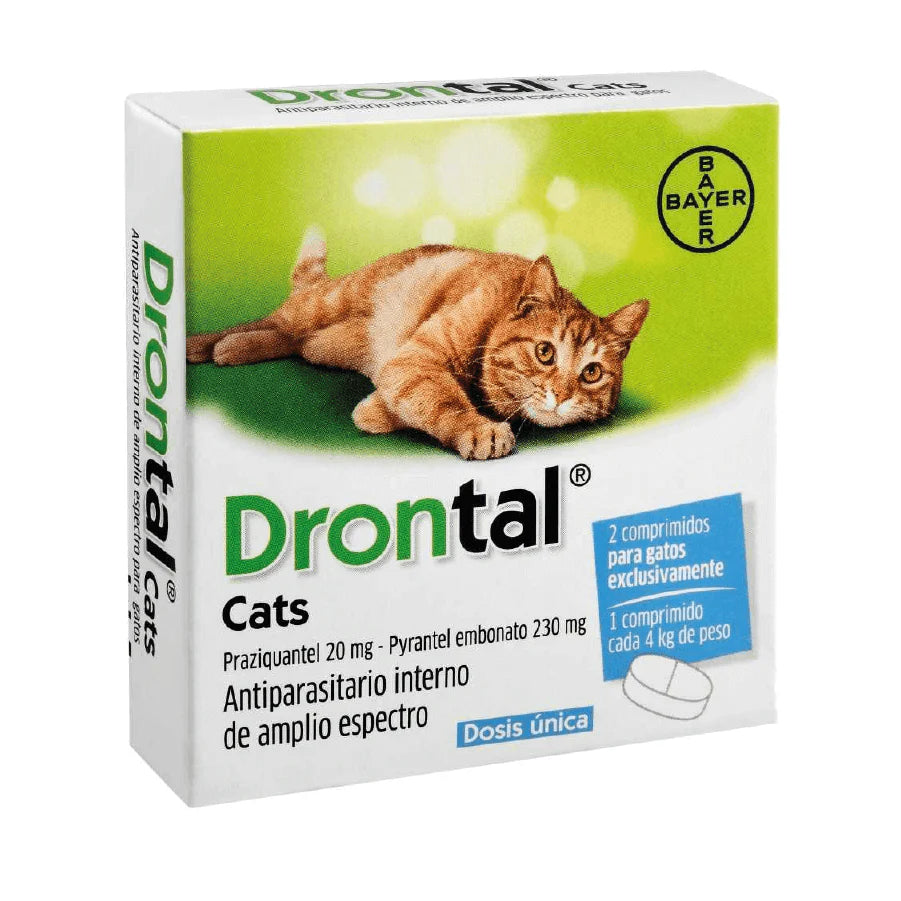 DRONTAL CATS 2 COMPRIMIDOS